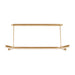 Visual Comfort KWLS708 Linea 55" LED Chandelier  - Hand-Rubbed Antique Brass