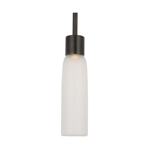 Visual Comfort KWPD495 Volver 1-lt 3" LED Pendant - Bronze
