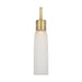 Visual Comfort KWPD495 Volver 1-lt 3" LED Pendant - Hand Rubbed Antique Brass