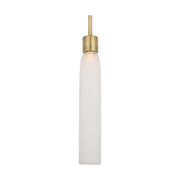 Visual Comfort KWPD496 Volver 1-lt 3" LED Pendant - Hand Rubbed Antique Brass