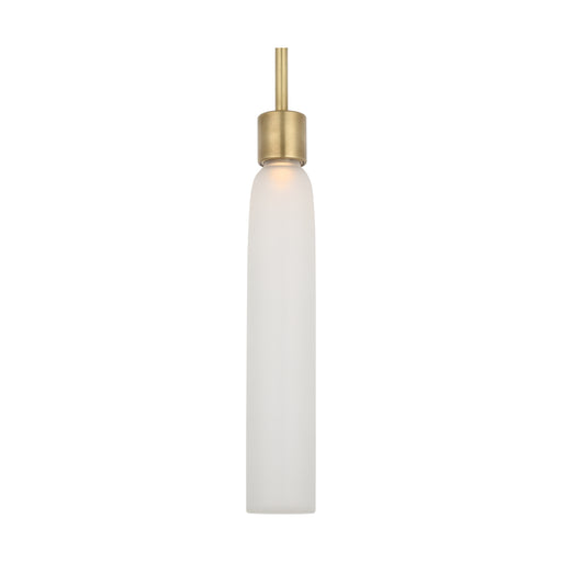 Visual Comfort KWPD496 Volver 1-lt 3" LED Pendant - Hand Rubbed Antique Brass