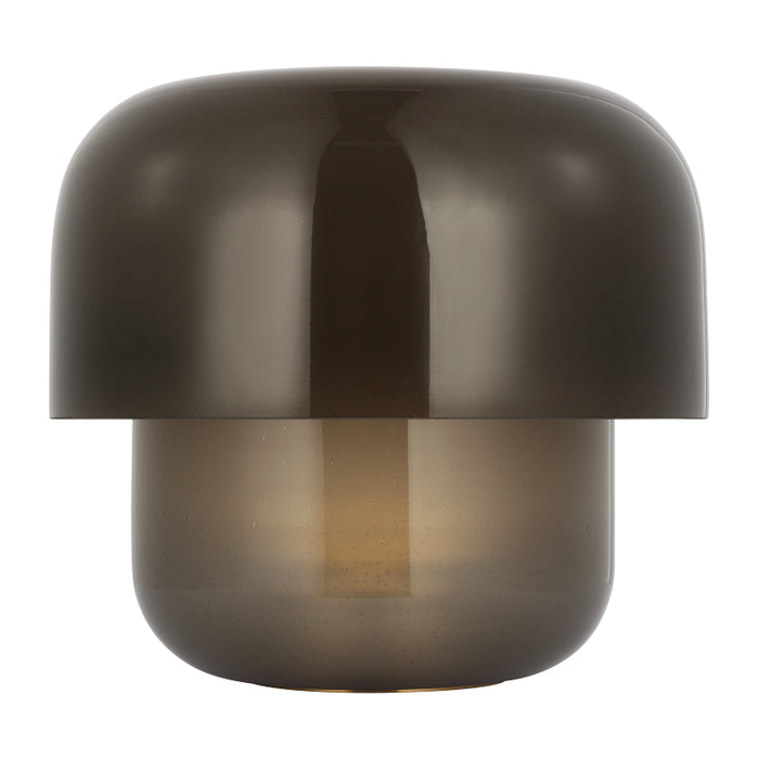 Visual Comfort KWTB491 Bolete 10" LED Table Lamp - Seeded Smoke