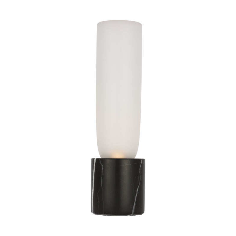 Visual Comfort KWTB500 Volver 10" Tall LED Table Lamp - Black Marble