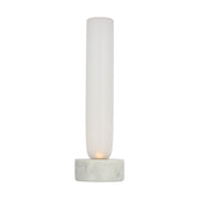 Visual Comfort KWTB501 Volver 15" Tall LED Table Lamp - White Marble