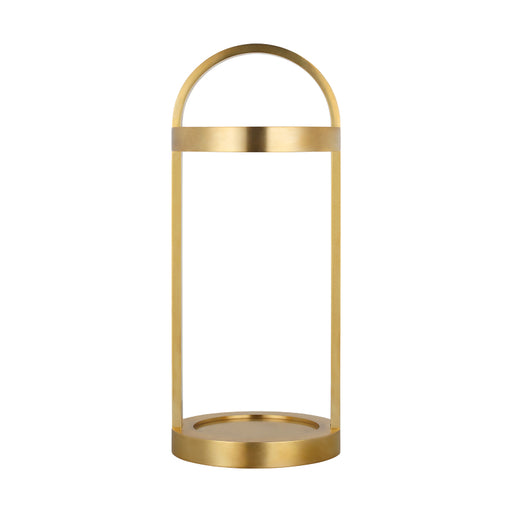 Visual Comfort KWTB610 Cerne 17" Tall LED Rechargeable Table Lamp - Hand Rubbed Antique Brass
