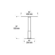 Visual Comfort KWTB616 Miguel 21" LED Table Lamp