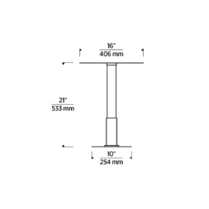 Visual Comfort KWTB616 Miguel 21" LED Table Lamp