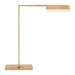 Visual Comfort KWTB713 Linea 15" Tall LED Table Lamp - Hand-Rubbed Antique Brass