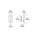 Visual Comfort KWWS492 Fielle 8" Tall LED Wall Sconce