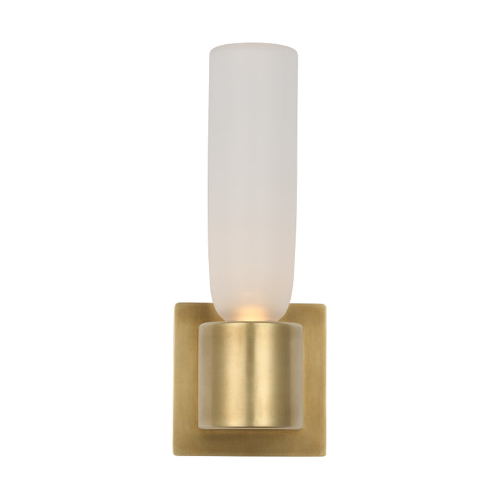 Visual Comfort KWWS497 Volver 12" Tall LED Wall Sconce - Hand Rubbed Antique Brass