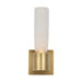 Visual Comfort KWWS497 Volver 12" Tall LED Wall Sconce - Hand Rubbed Antique Brass