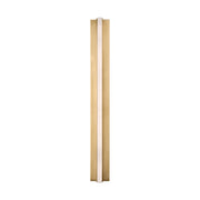 Visual Comfort KWWS710 Linea 25" Tall LED Wall Sconce - Hand Rubbed Antique Brass