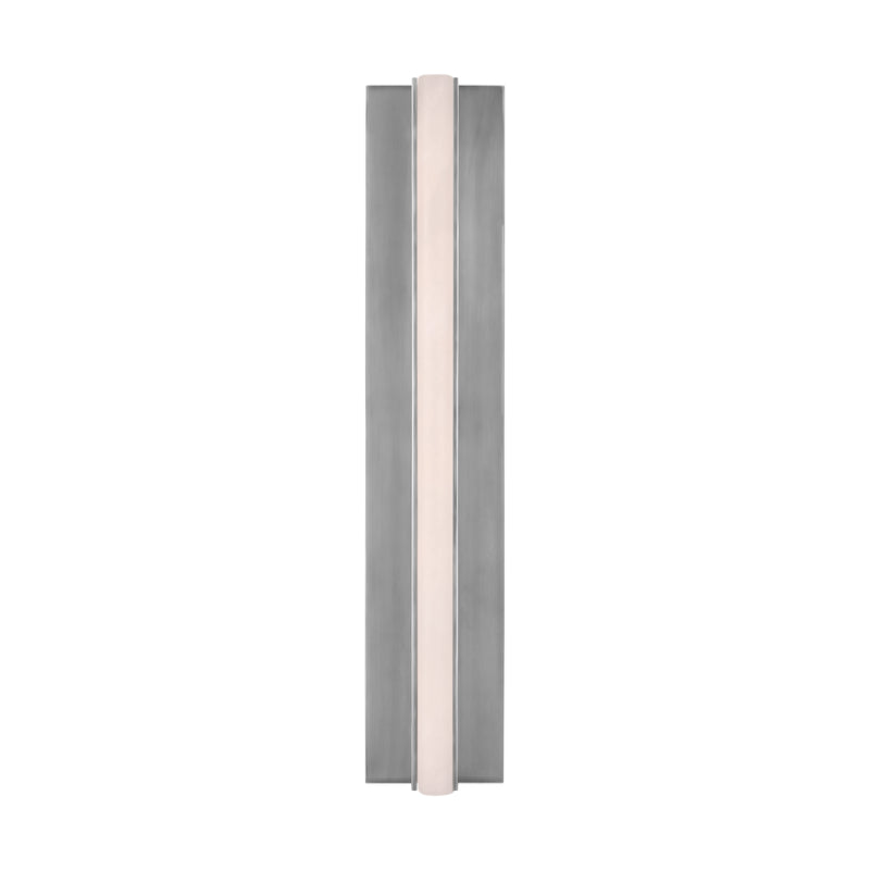 Visual Comfort KWWS711 Linea 15" Tall LED Wall Sconce - Antique Nickel