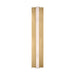 Visual Comfort KWWS711 Linea 15" Tall LED Wall Sconce - Hand Rubbed Antique Brass