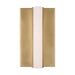 Visual Comfort KWWS712 Linea 5" Tall LED Wall Sconce - Hand Rubbed Antique Brass