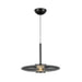 Kuzco PD37018-3WCCT-UNV Kyoto 18" LED Pendant, 3CCT Selectable - Black/Smoked