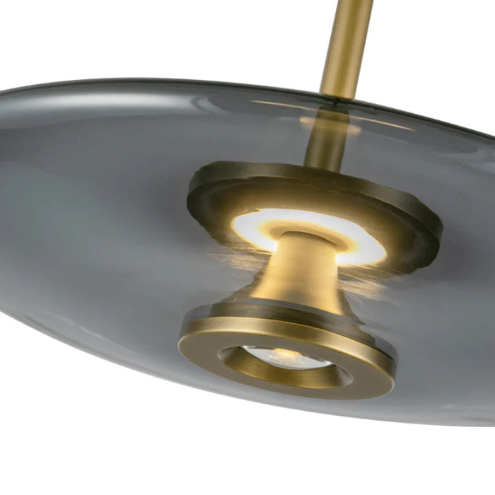 Kuzco PD37018-3WCCT-UNV Kyoto 18" LED Pendant, 3CCT Selectable