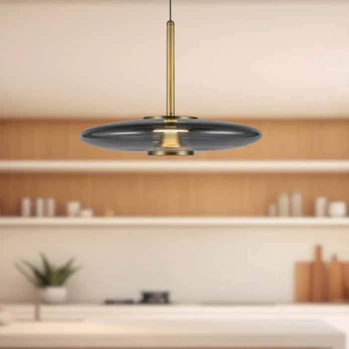 Kuzco PD37018-3WCCT-UNV Kyoto 18" LED Pendant, 3CCT Selectable