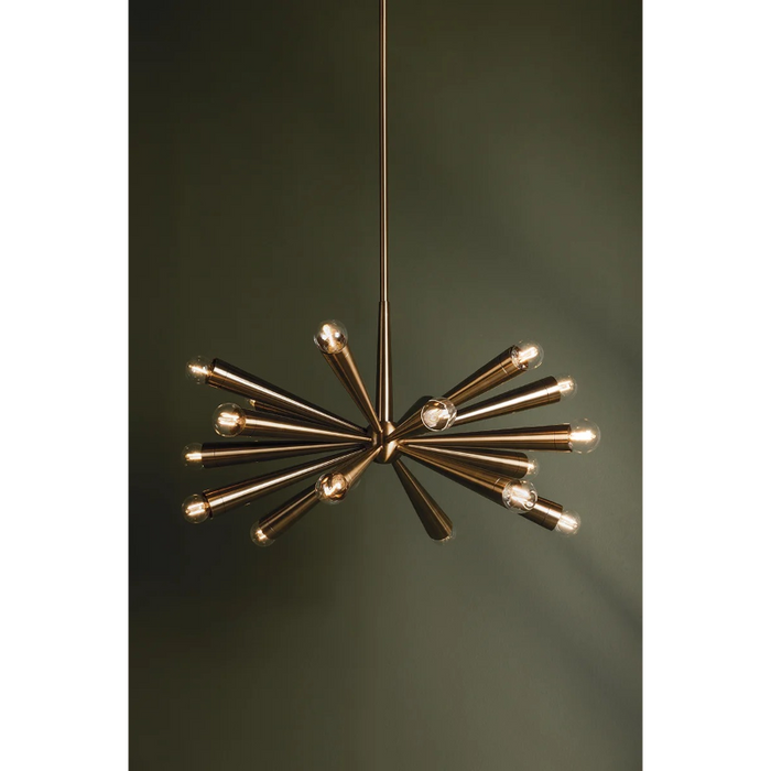 Troy F1030 Keanu 18-lt 30" Chandelier