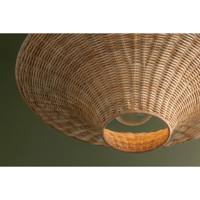 Troy C2425 Ketan 1-lt 25" Semi-Flush