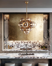 Corbett 427-36 Kyoto 13-lt 36" Chandelier