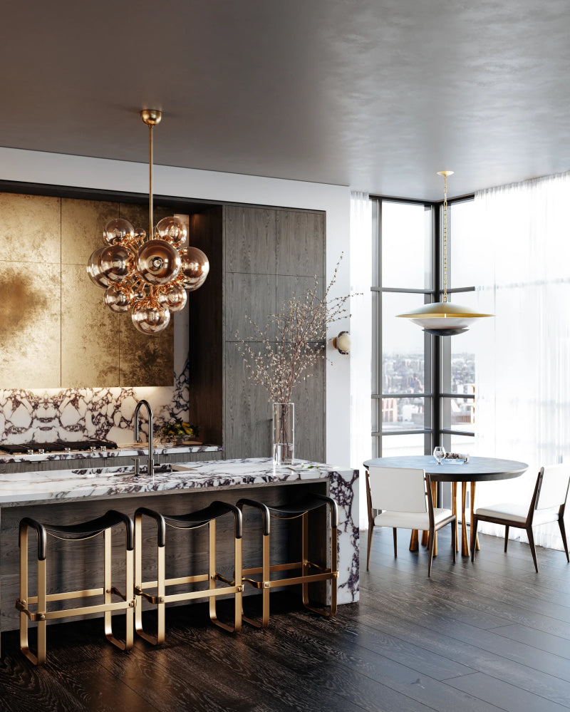 Corbett 413-36 Adara 6-lt 36" Chandelier