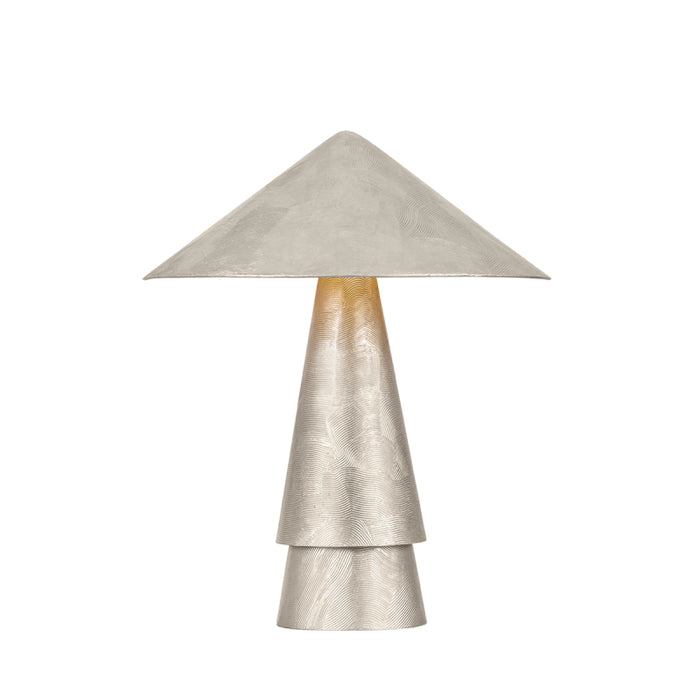 Hudson Valley L2522 Foxton 1-lt 22" Tall Table Lamp - Warm Silver Leaf