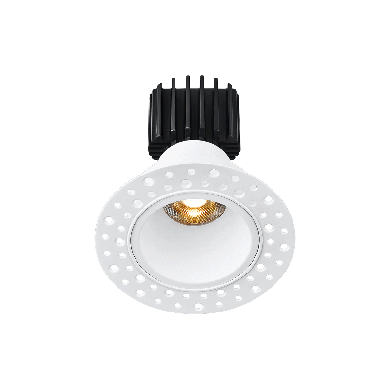 Lotus L3F-RDI 3" Tangra LED Fixed Round Deep Regressed Invisible Trim, 4CCT+Dim to Warm - White