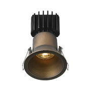 Lotus L3F-RDT 3" Tangra LED Fixed Round Deep Regressed Thin Trim,  Dim to Warm 3000K to 1800K - Oil Rubbed Bronze