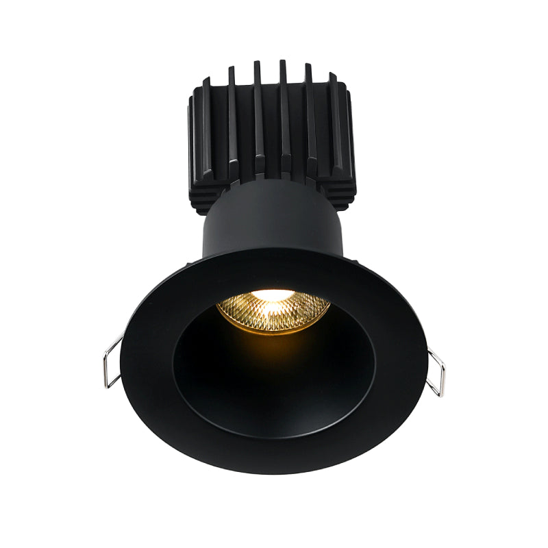 Lotus L3F-RDW 3" Tangra LED Fixed Round Deep Regressed Wide Trim, 4CCT+Dim to Warm - Black