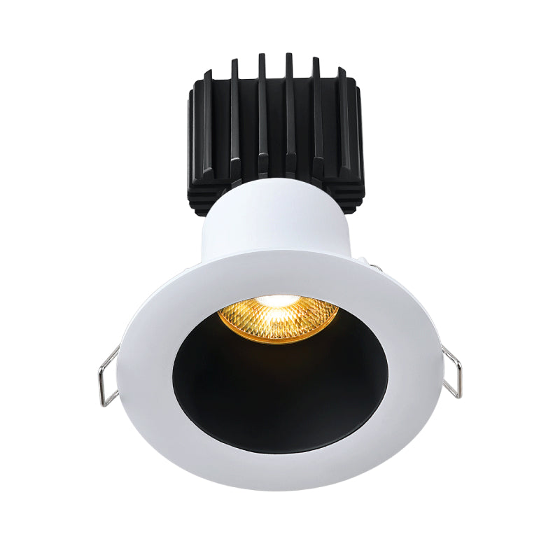 Lotus L3F-RDW 3" Tangra LED Fixed Round Deep Regressed Wide Trim, Dim to Warm - White/Black