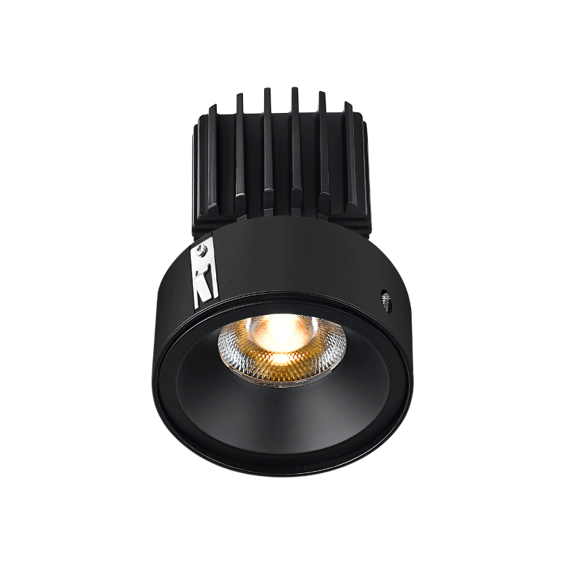 Lotus L3F-RRF 3" Tangra LED Fixed Round Recessed Invisible Flangeless, 4CCT+Dim to Warm - Black