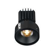 Lotus L3F-RRF 3" Tangra LED Fixed Round Recessed Invisible Flangeless, Dim to Warm - Black