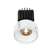 Lotus L3F-RRF 3" Tangra LED Fixed Round Recessed Invisible Flangeless, Dim to Warm - White