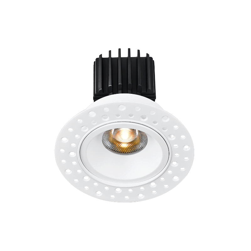 Lotus L3F-RRI 3" Tangra LED Fixed Round Recessed Invisible Trim, 4CCT+Dim to Warm - White