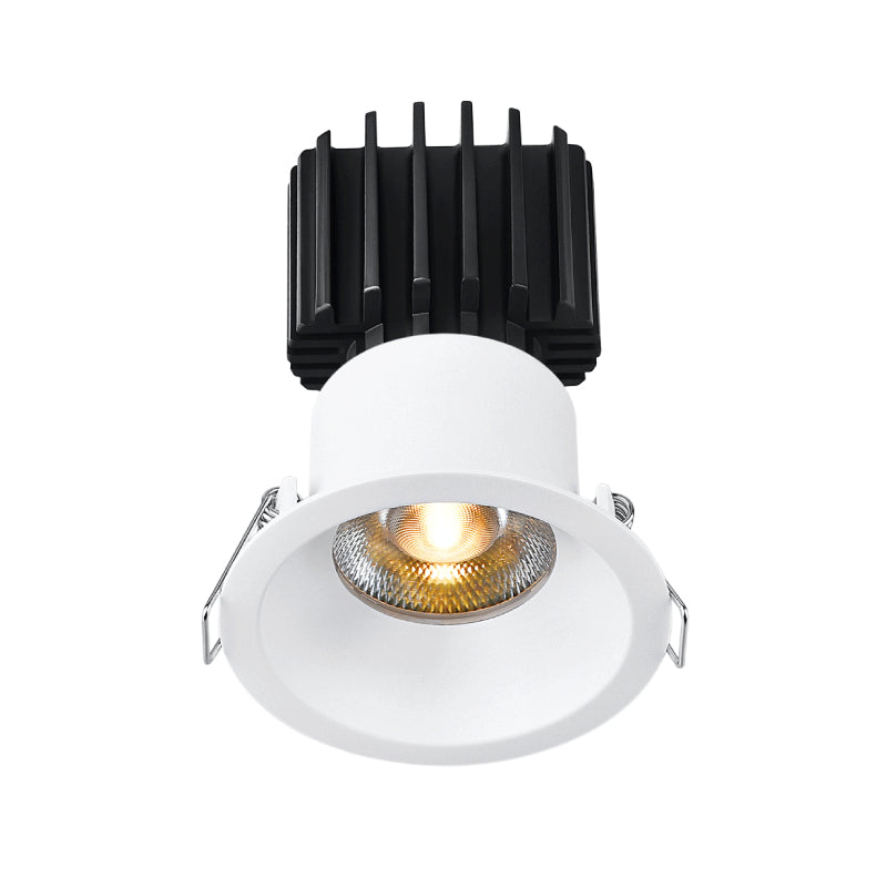 Lotus L3F-RRT 3" Tangra LED Fixed Round Recessed Thin Trim, Dim to Warm - White