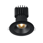 Lotus L3F-RRW 3" Tangra LED Fixed Round Recessed Wide Trim, 5CCT Selectable - Black