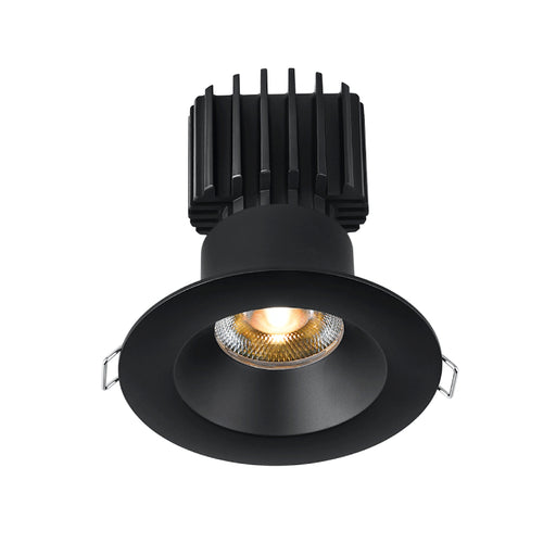 Lotus L3F-RRW 3" Tangra LED Fixed Round Recessed Wide Trim, Dim to Warm-Black
