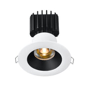 Lotus L3F-RRW 3" Tangra LED Fixed Round Recessed Wide Trim, 5CCT Selectable - White/Black
