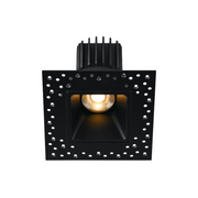 Lotus L3F-SDI 3" Tangra LED Fixed Square Deep Regressed Invisible Trim, 4CCT+Dim to Warm - Black