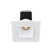 Lotus L3F-SDI 3" Tangra LED Fixed Square Deep Regressed Invisible Trim, Dim to Warm - White