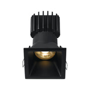 Lotus L3F-SDT 3" Tangra LED Fixed Square Deep Regressed Thin Trim, 4CCT+Dim to Warm - Black