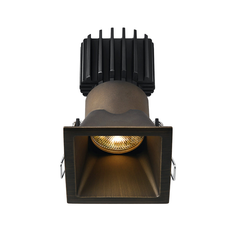 Lotus L3F-SDT 3" Tangra LED Fixed Square Deep Regressed Thin Trim, 5CCT Selectable - Oil Rubbed Bronze