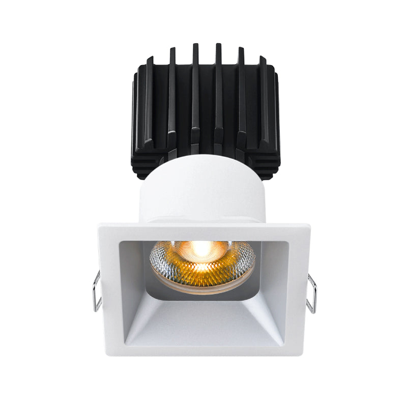 Lotus L3F-SRT 3" Tangra LED Fixed Square Recessed Thin Trim, 4CCT+Dim to Warm - Alazk