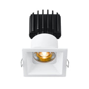 Lotus L3F-SRT 3" Tangra LED Fixed Square Recessed Thin Trim, Dim to Warm - White