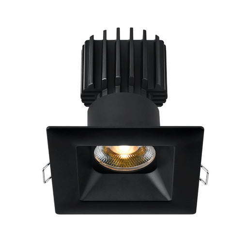 Lotus L3F-SRW 3" Tangra LED Fixed Square Recessed Wide Trim, Dim to Warm - Black