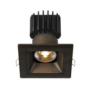 Lotus L3F-SRW 3" Tangra LED Fixed Square Recessed Wide Trim, Dim to Warm - Oil Rubbed Bronze