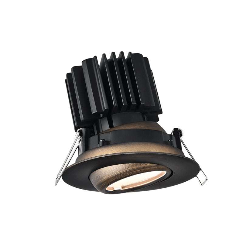 Lotus L3G-RFW 3" Tangra LED Gimbal Round Flat Wide Trim, 5CCT Selectable - Oil Rubbed Bronze