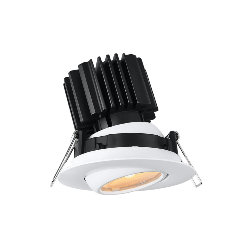 Lotus L3G-RFW 3" Tangra LED Gimbal Round Flat Wide Trim, 5CCT Selectable - White