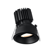 Lotus L3G-RRT 3" Tangra LED Gimbal Round Recessed Thin Trim, 5CCT Selectable - Black
